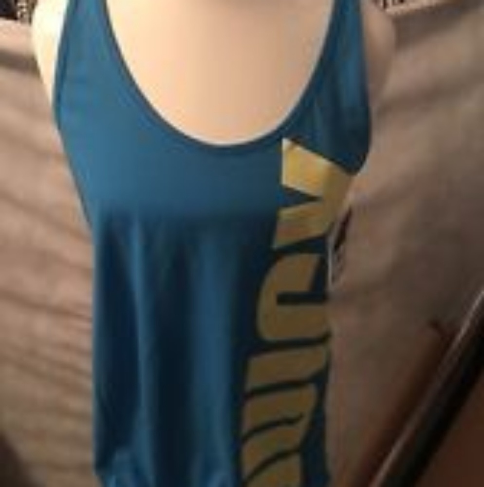 Juicy Couture Sport Halter Top With Tie Bottom